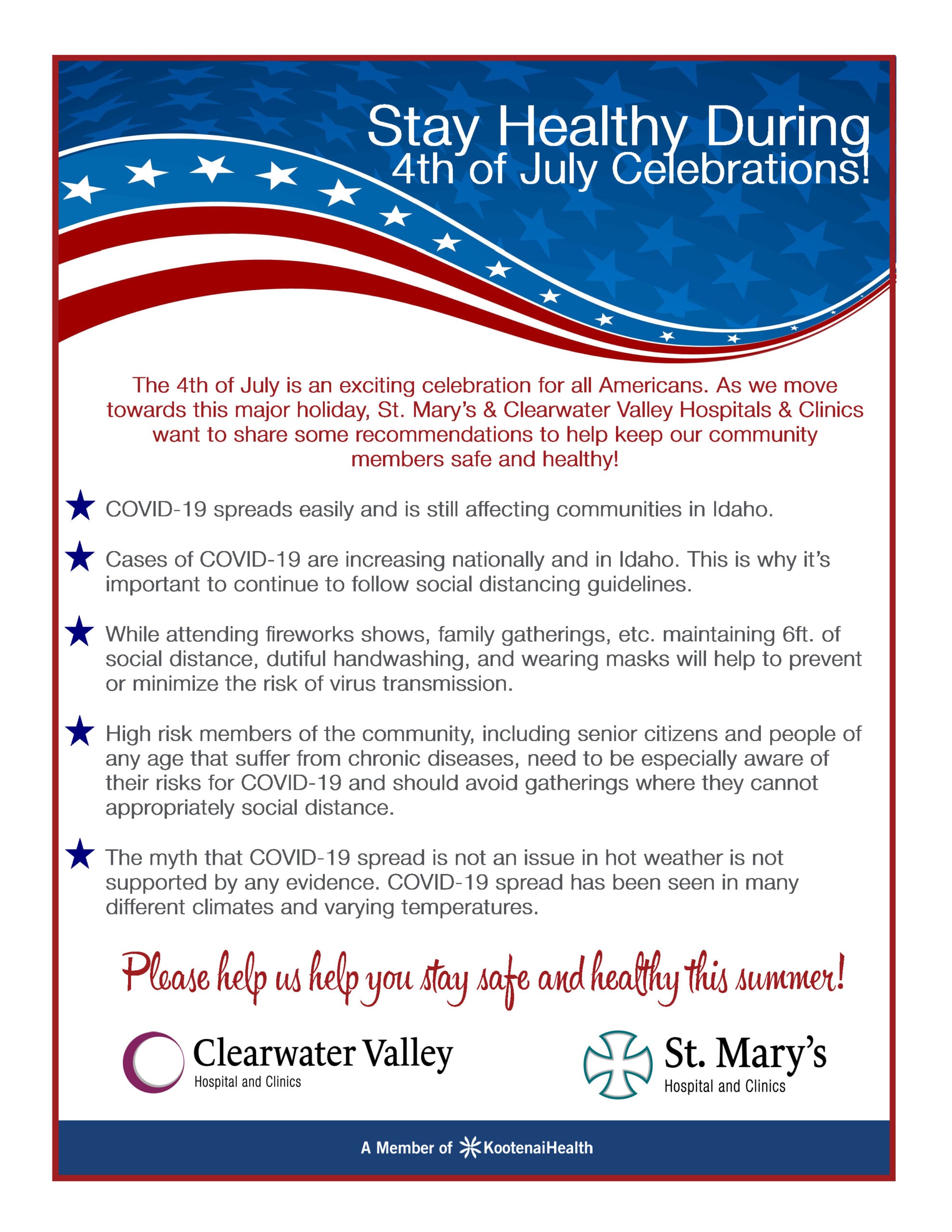 4th of July Safety During COVID