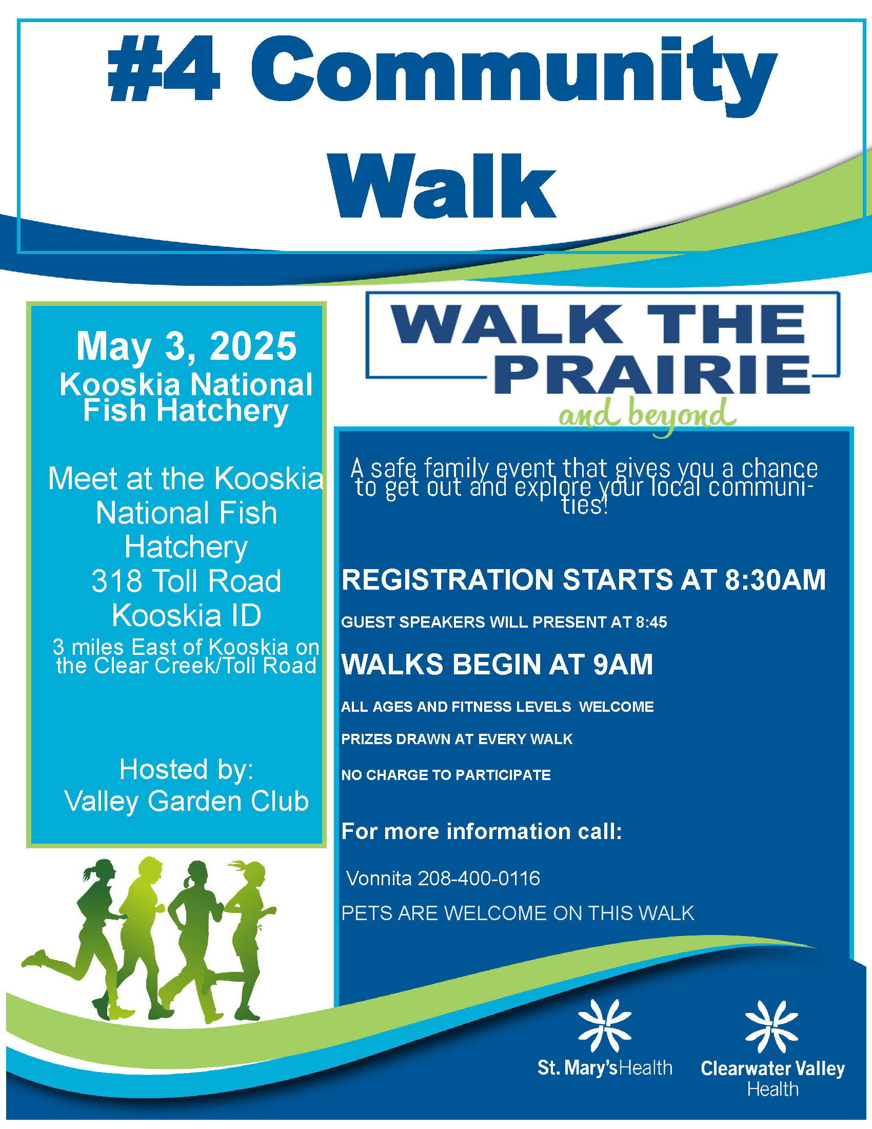 #4 Kooskia Walk the Prairie & Beyond Flyer 2025