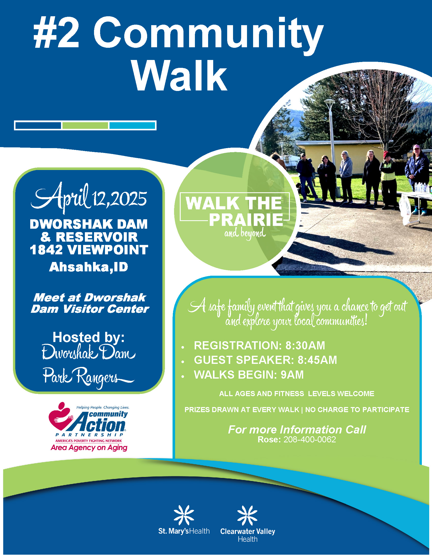 Walk the Prairie Beyond, Orofino Dworska Dam Flyer 2025